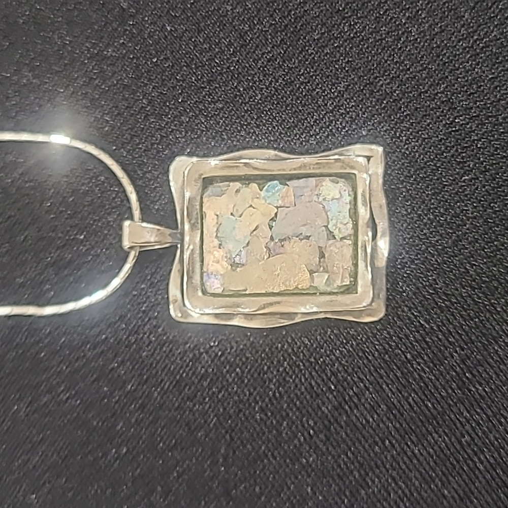 Paz Israel 925 vintage necklace and pendant